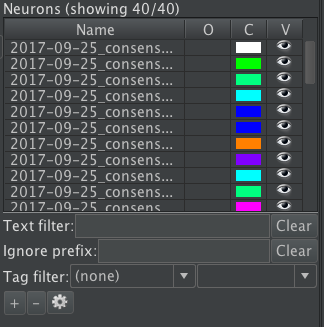 neuron panel screenshot